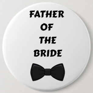 Father of the Bride 6 Cm Round Badge