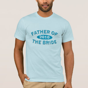 Father of the Bride Blue Arc 2010 T-Shirt