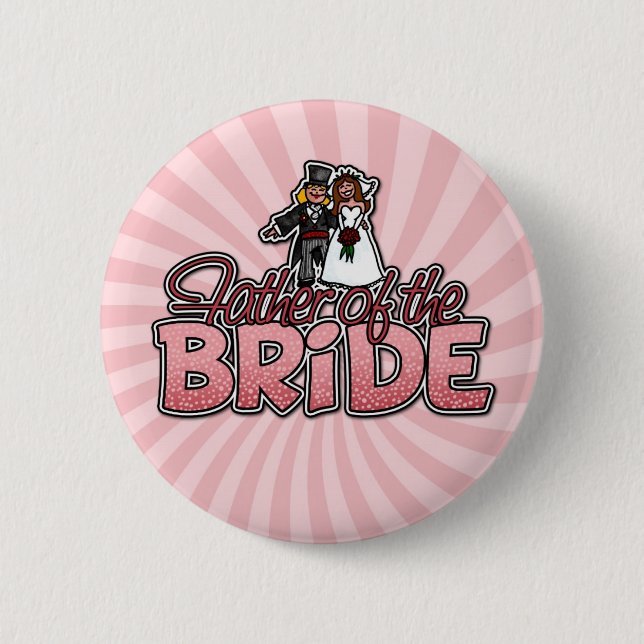father of the bride button (Front)