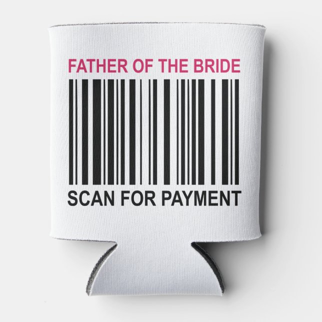 Father Of The Bride Can Cooler (Front)