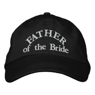 Father of the Bride Embroidered Hat