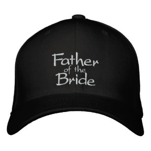 Father of the Bride Embroidered Hat