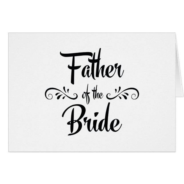 Father of the Bride Funny Rehearsal Dinner (Front Horizontal)