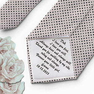 Father of the Bride Gift from Bride Tie