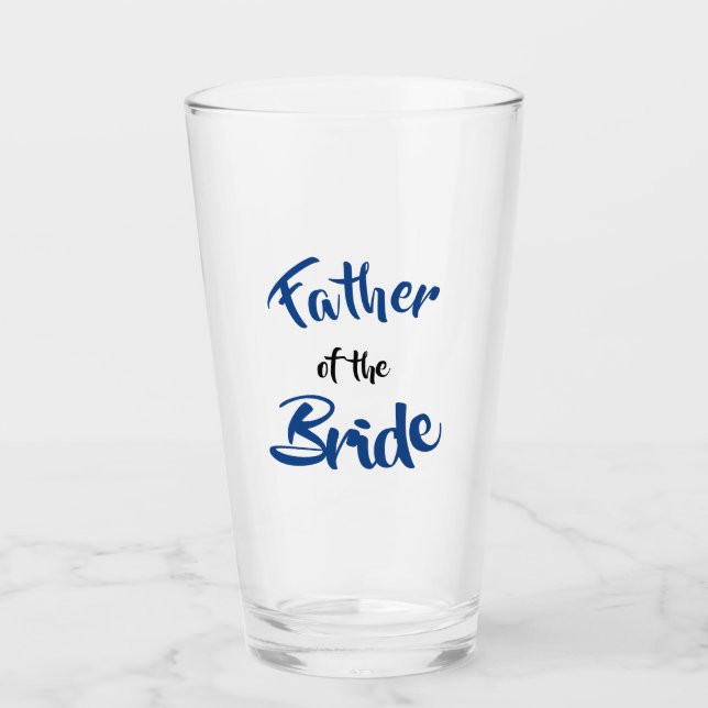 Father of the Bride Glass (Front)