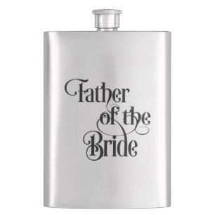 Father of the Bride Hip Flask
