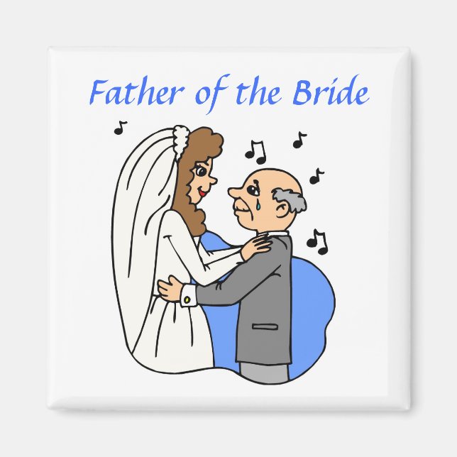 Father of the Bride Magnet (Front)