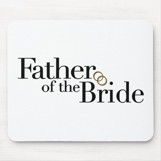 Father Of The Bride Mouse Pad (Front)