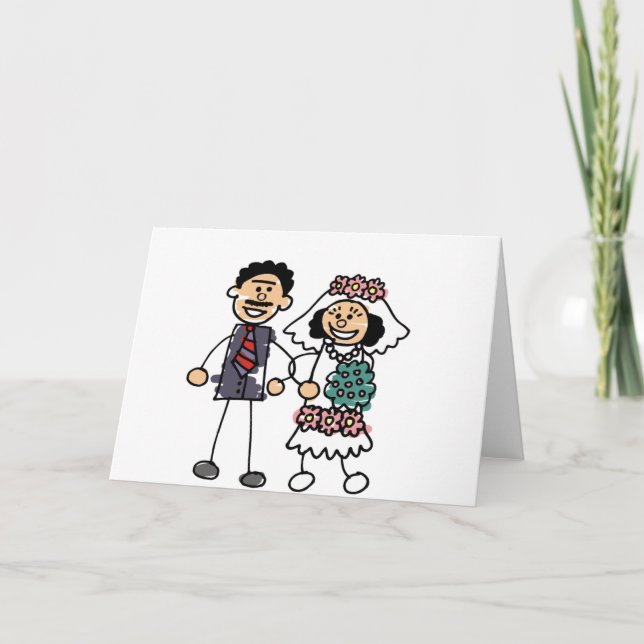 Father Of The Bride On Wedding Day Card (Front)