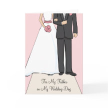 Father of the Bride Thank You Card