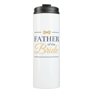 Father of the bride thermal tumbler