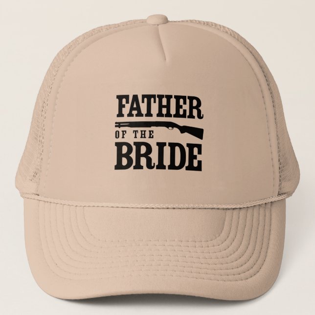 Father of the Bride Trucker Hat (Front)