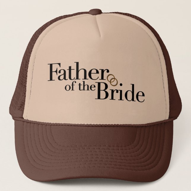 Father Of The Bride Trucker Hat (Front)