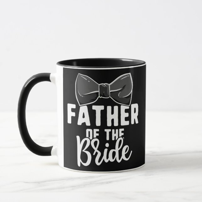 Father Of The Bride Wedding s Bachelorette Party Mug (Left)