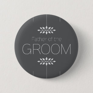 Father of the Groom Button