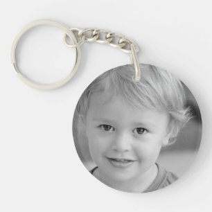 Father of the Groom Custom Photo Keychain