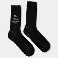 Father Of The Groom Elegant Script Wedding Black