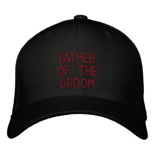 Father of the Groom Embroidered Hat