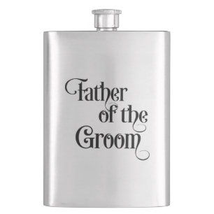 Father of the Groom Hip Flask