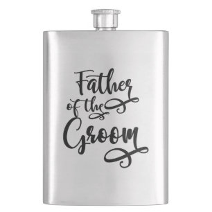 Father of the Groom Hip Flask