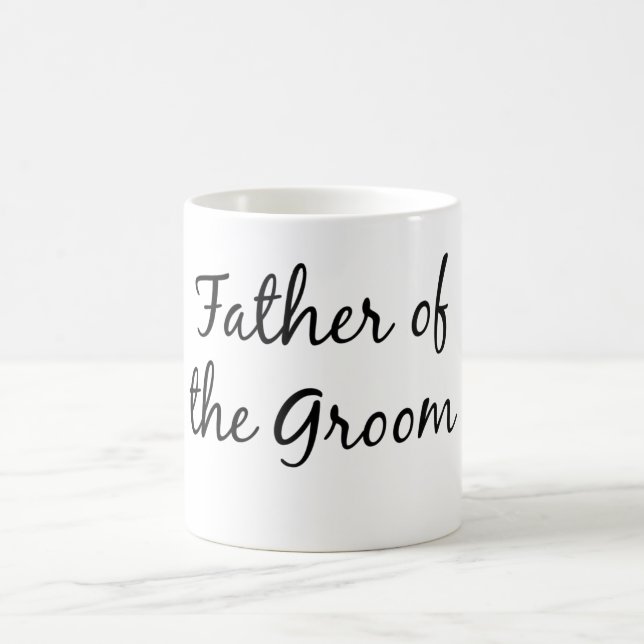 Father of the groom mug (Center)