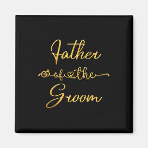 Father Of The Groom Wedding Party Idea For Him  Magnet