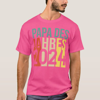 Father of the Year 2024 Retro German friends T-Shirt