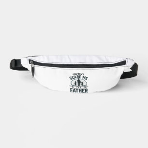 Father of Wonderful Kids Vintage Quote Design_1 Bum Bags