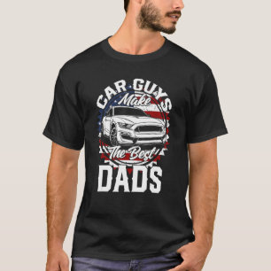 Father s Day American Custom Car V8 Sports Car T-Shirt