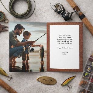 Father’s Day Best Dad Ever Fishing Card