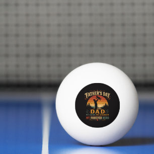Father’s Day Best Dad Ever Vintage Ping Pong Ball