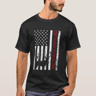 Father s Day Best Pawpaw Ever USA Flag America  T-Shirt