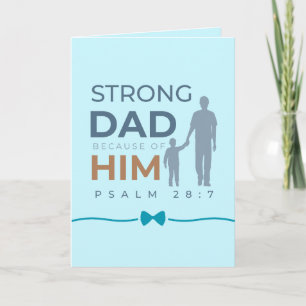 Father’s Day Card From Wife to Husband Psalm 28:7
