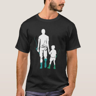 Father s Day Dad and Son Matching Fishing T Shirt