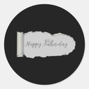 Father’s Day Gift for Dad  Classic Round Sticker