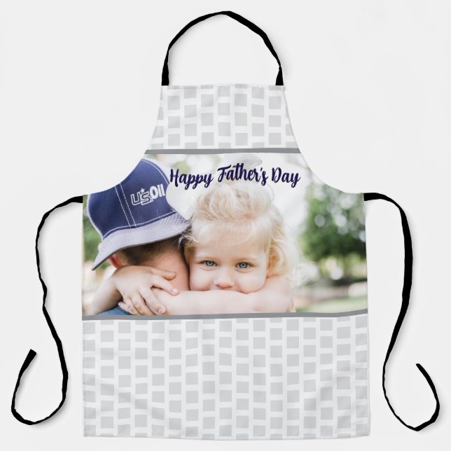 Father’s Day Gift for Dad | Custom Photo  Apron (Front)