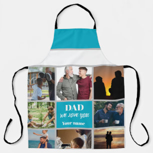 Father’s Day Gift for Dad Custom Photo & Name Apron