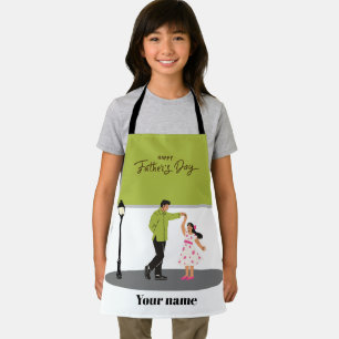 Father’s Day Gift for Dad Custom Photo & Name Apron