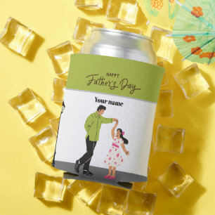 Father’s Day Gift for Dad   Custom Photo & Name Can Cooler