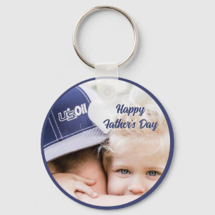 Father’s Day Gift for Dad   Custom Photo & Name Key Ring