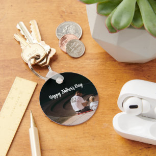 Father’s Day Gift for Dad   Custom Photo & Name Key Ring