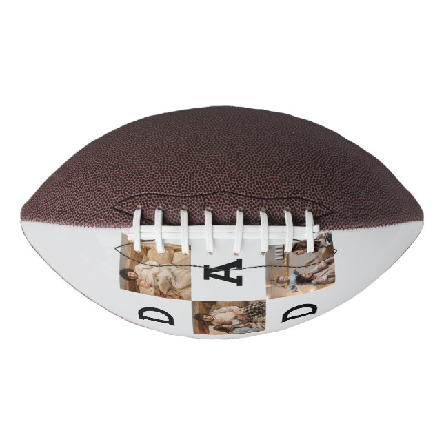 Father’s Day Gift for Dad - Photo collage |  Football (Front)