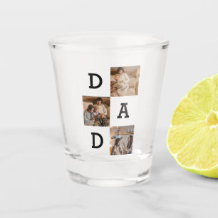 Father’s Day Gift for Dad - Photo collage Shot Glass
