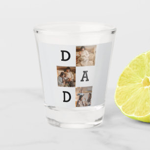 Father’s Day Gift for Dad - Photo collage Shot Glass