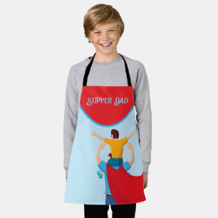 Father’s Day Gift for Supper Dad Apron