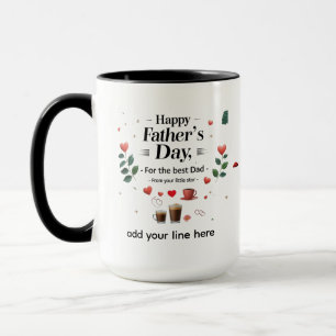 Father’s Day Gift for the Best Dad – Heart Mug