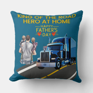 Father’s Day gift for truckers Cushion