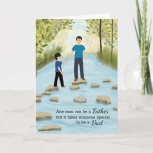 Father’s Day Nature Outdoors Creek River Card