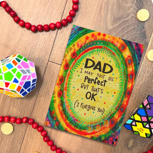 Father’s Day Perfect Child Funny Inspirivity Dad Card