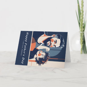 Father’s Day Photo Card – Custom Message for Dad